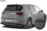 VW GOLF 7 CSR vložka zadního nárazníku - carbon look